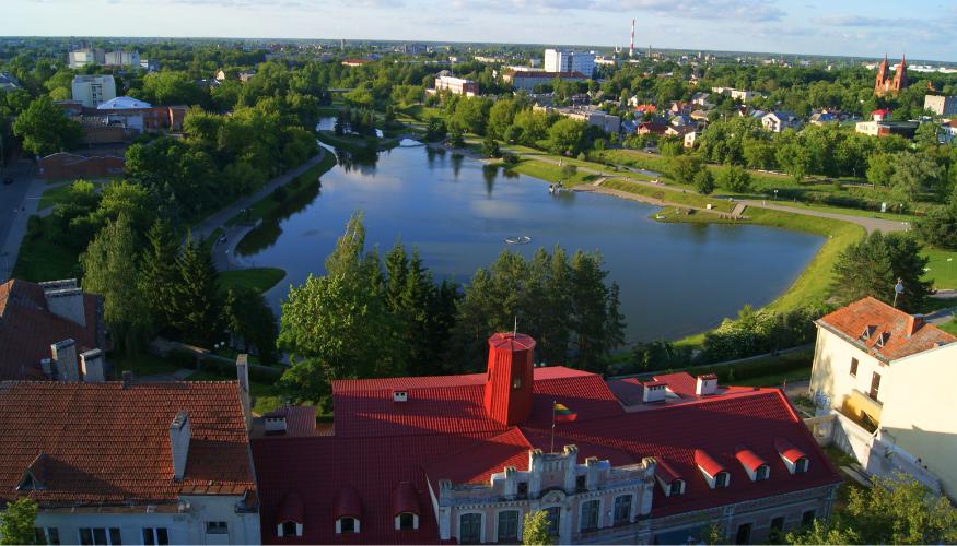 Il centro di Panevezys