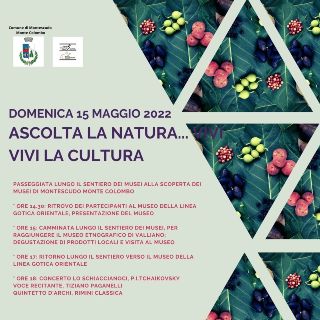 Ascolta la natura vivi la cultura