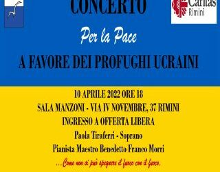 Concerto per la pace a favore dei profughi ucraini