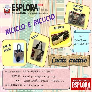Corso di cucito creativo