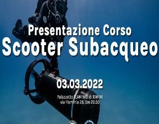 Corso scooter subacqueo
