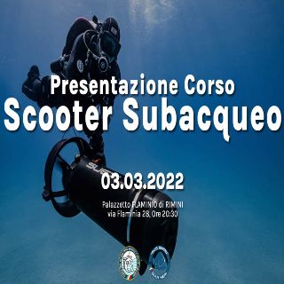 Corso scooter subacqueo