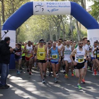 Diabetes marathon run