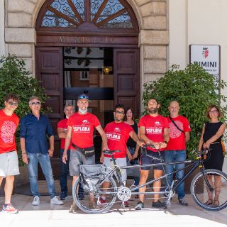 Da Roma a Rimini in tandem