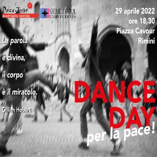 Dance day per la pace