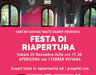 Riapertura del Centro Giovani White Rabbit