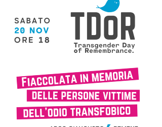 Fiaccolata per le vittime della violenza transfobica