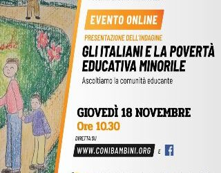 Gli italiani e la povertà educativa minorile