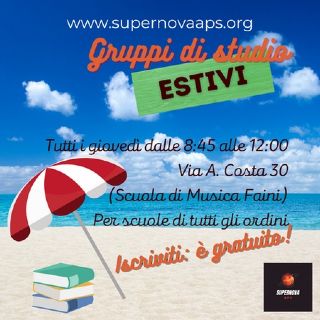 Gruppi di studio estivi