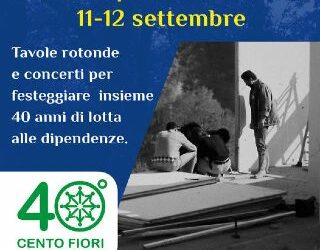I 40 anni della Cento Fiori