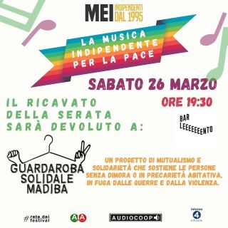 La musica indipendente per la pace