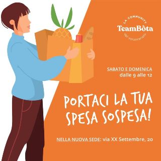 La spesa sospesa in sede