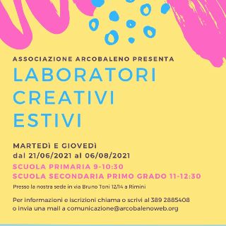 Laboratori creativi estivi