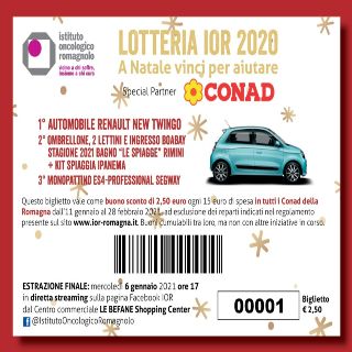 Lotteria solidale Ior