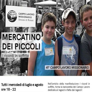 Mercatino piccoli – Ricordi in soffitta