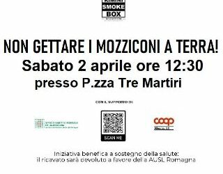 Non gettare i mozziconi a terra