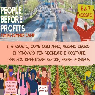 People before profits