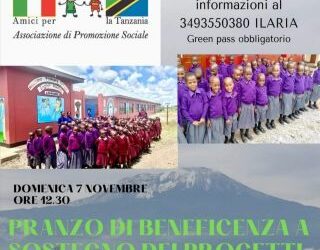 Con Amici per la Tanzania