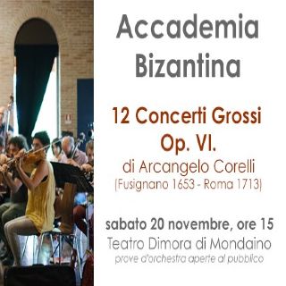 Prova aperta con Accademia Bizantina