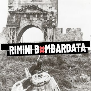 Rimini bombardata