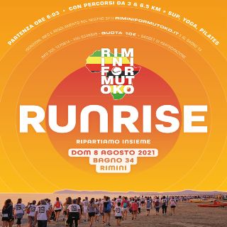 Runrise 2021 – Ripartiamo insieme