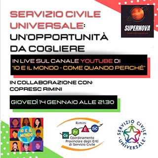 Il servizio civile: un’opportunità da cogliere