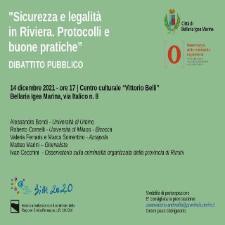 Sicurezza e legalità in riviera