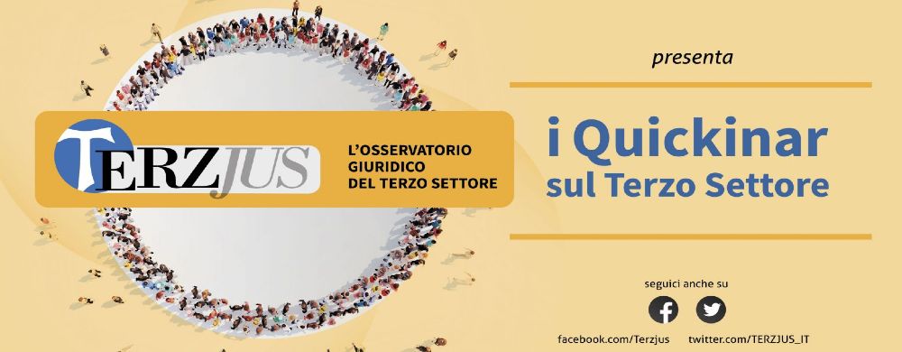 I Quickinar sul Terzo settore