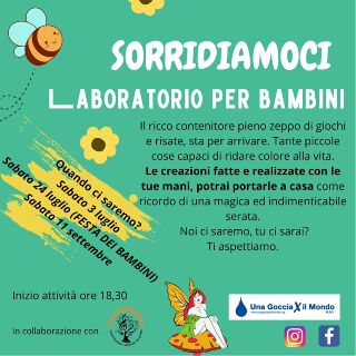 Sorridiamoci – laboratorio per bambini