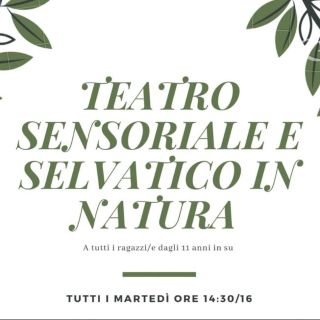 Teatro sensoriale e selvatico in natura