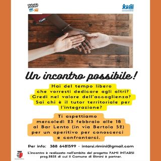 Un incontro possibile