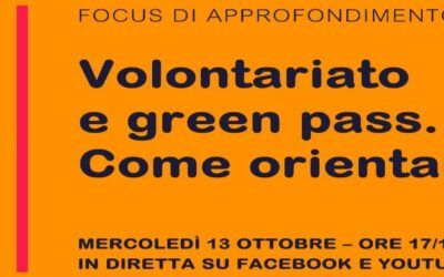 Volontariato e green pass