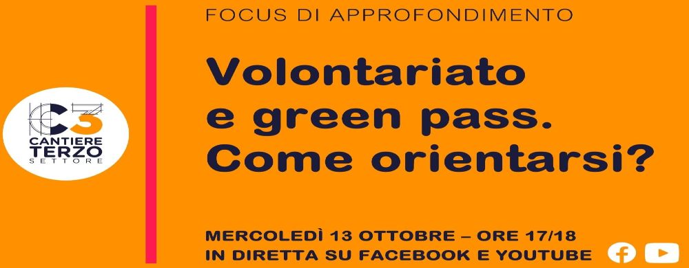 Volontariato e green pass