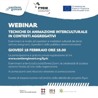 Tecniche di animazione interculturale in contesti aggregativi