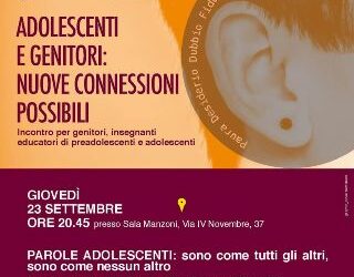 Adolescenti e genitori