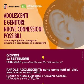 Adolescenti e genitori