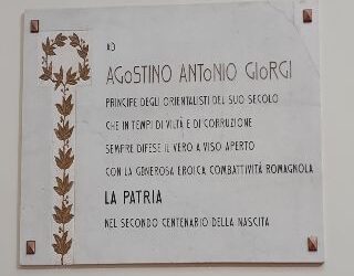 Ricordando Padre Agostino Antonio Giorgi