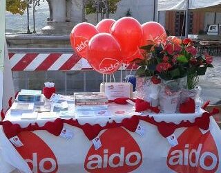 Volontari con Aido