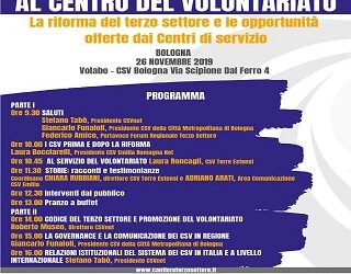 Al centro del volontariato