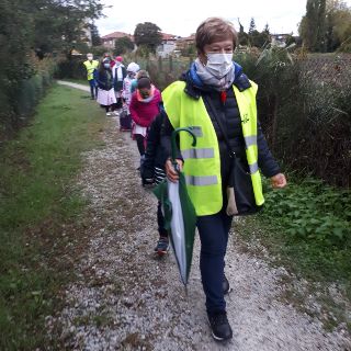 Con il Piedibus vicino ai bambini