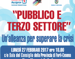 Convegno “Pubblico e terzo settore”
