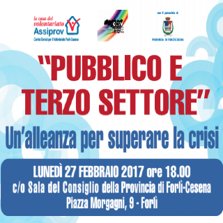 Convegno “Pubblico e terzo settore”