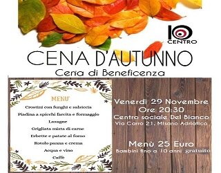 Cena d’autunno