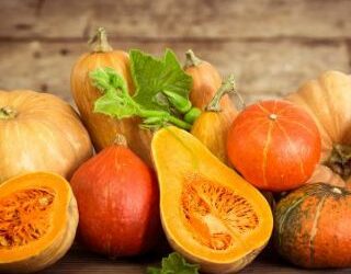 A cena con la zucca