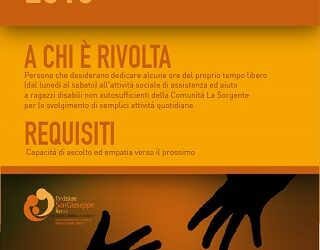 Volontari… in Sorgente