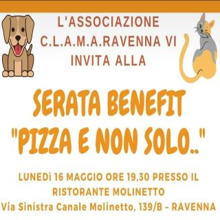 Cena in aiuto agli animali