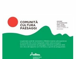 Comunità, cultura, paesaggio