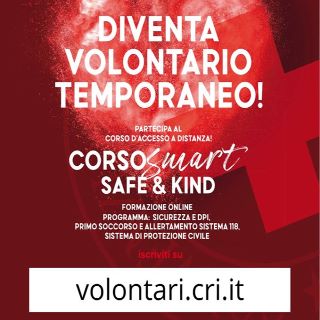Nuovi volontari Croce rossa
