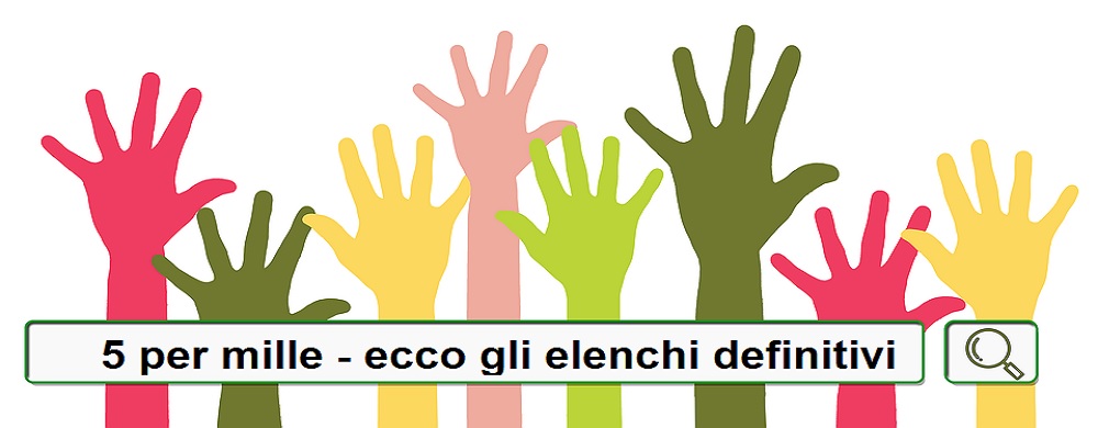 5xmille elenchi definitivi
