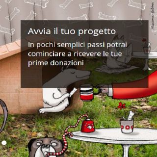La piattaforma delle donazioni